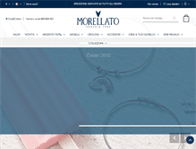 Tablet Screenshot of morellato.com
